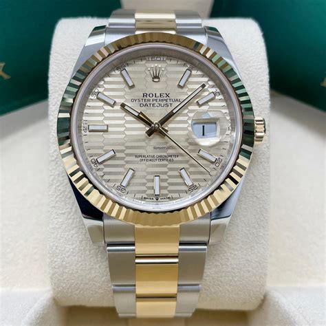 rolex datejust champaign dial ebay|rolex datejust 41 ref 126333.